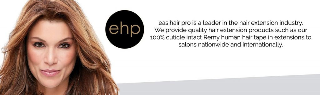 the hair we ear by easihair pro extensions